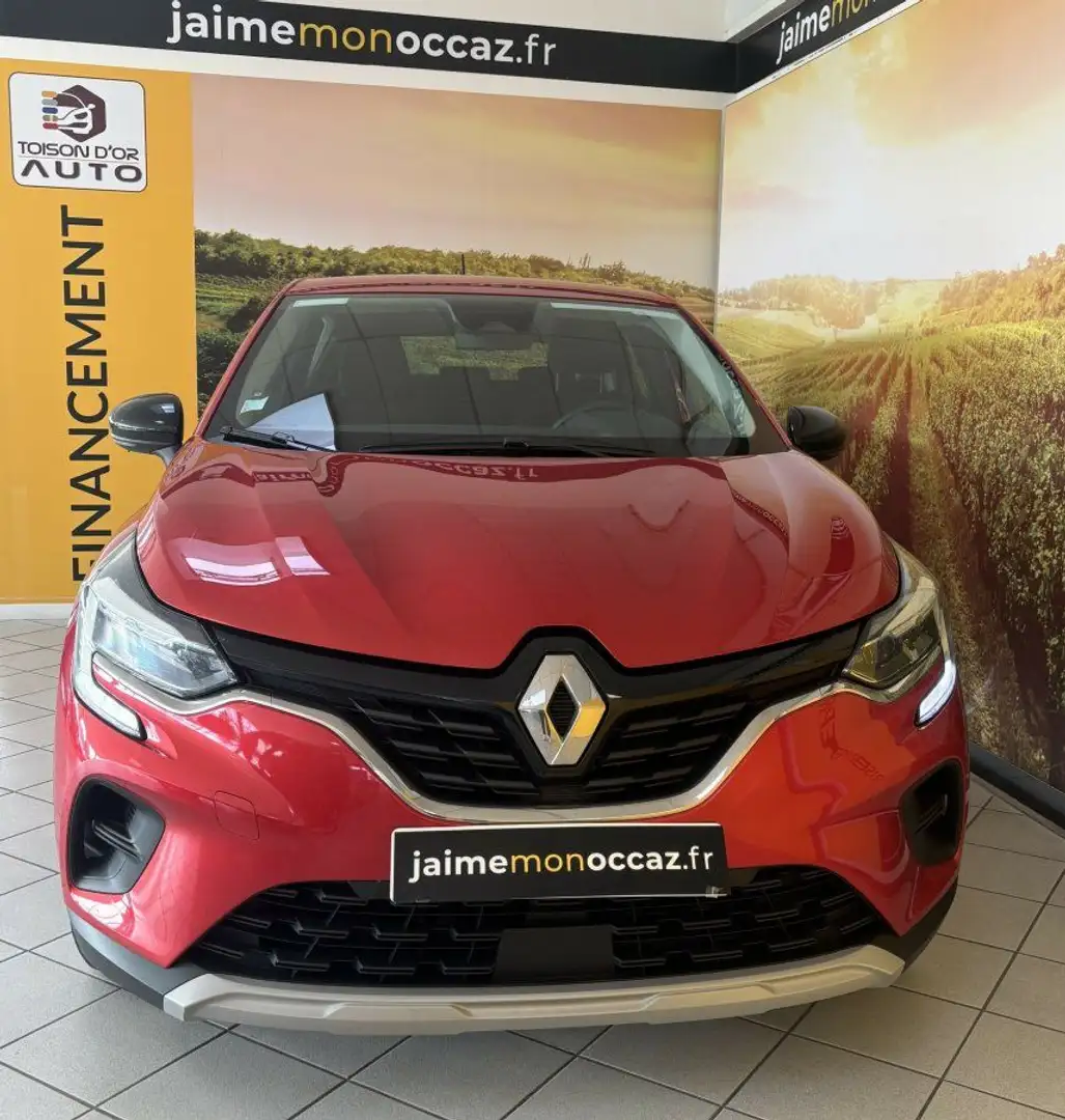 Renault Captur Equilibre TCE 90 Piros - 2
