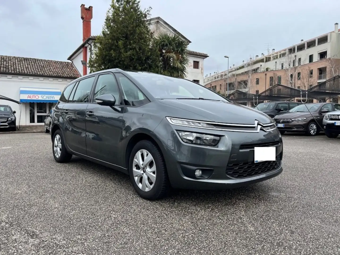 Citroen Grand C4 Picasso 1.6 e-HDi 115 Business 7 POSTI KM TAGLIANDATI Grau - 1