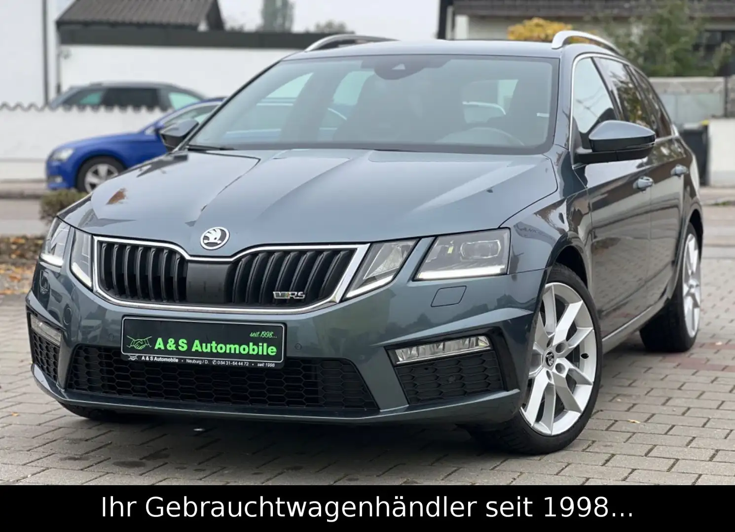 Skoda Octavia Combi 2.0 TDI RS 4x4 *STHZ/ACC/LED/APPLE Grau - 1