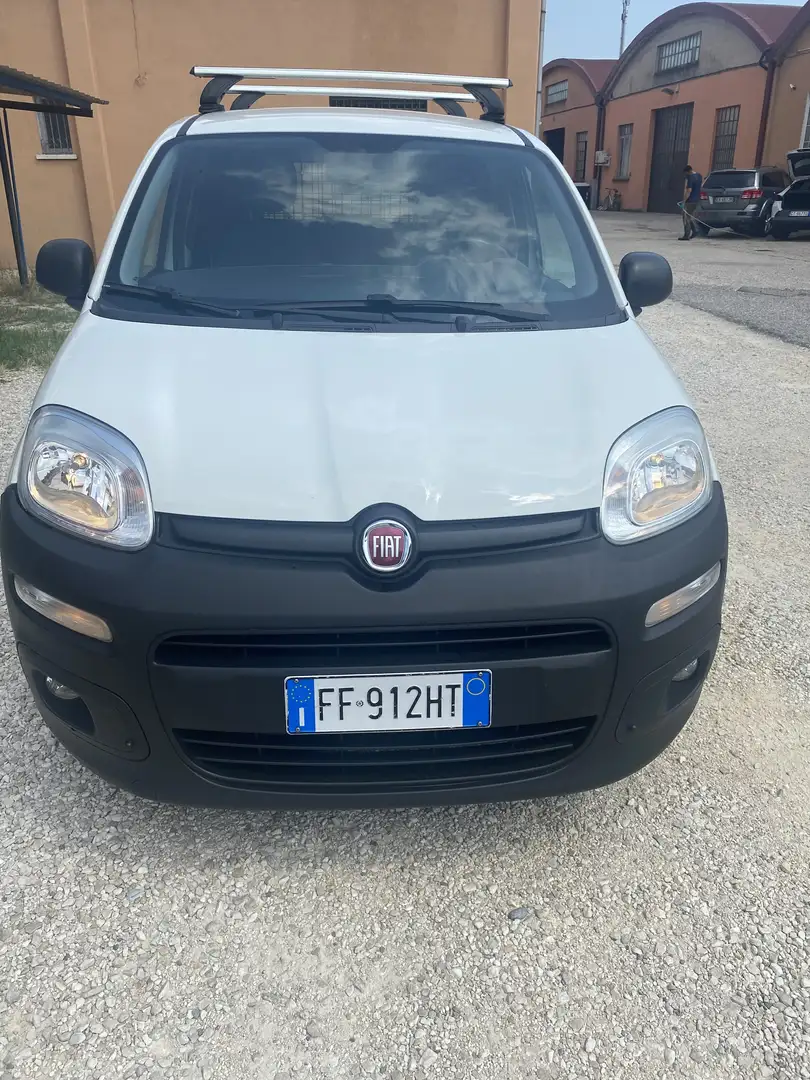 Fiat Panda 1.3d Van Blanc - 1
