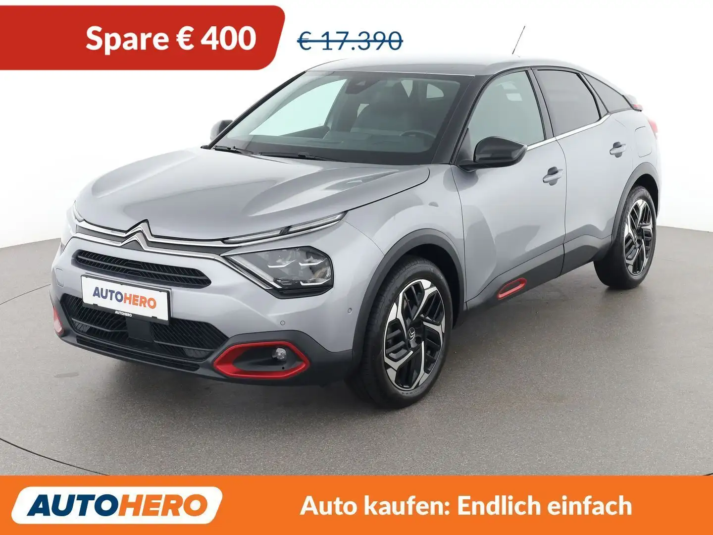 Citroen C4 1.5 Blue-HDi Shine Edition Grau - 1