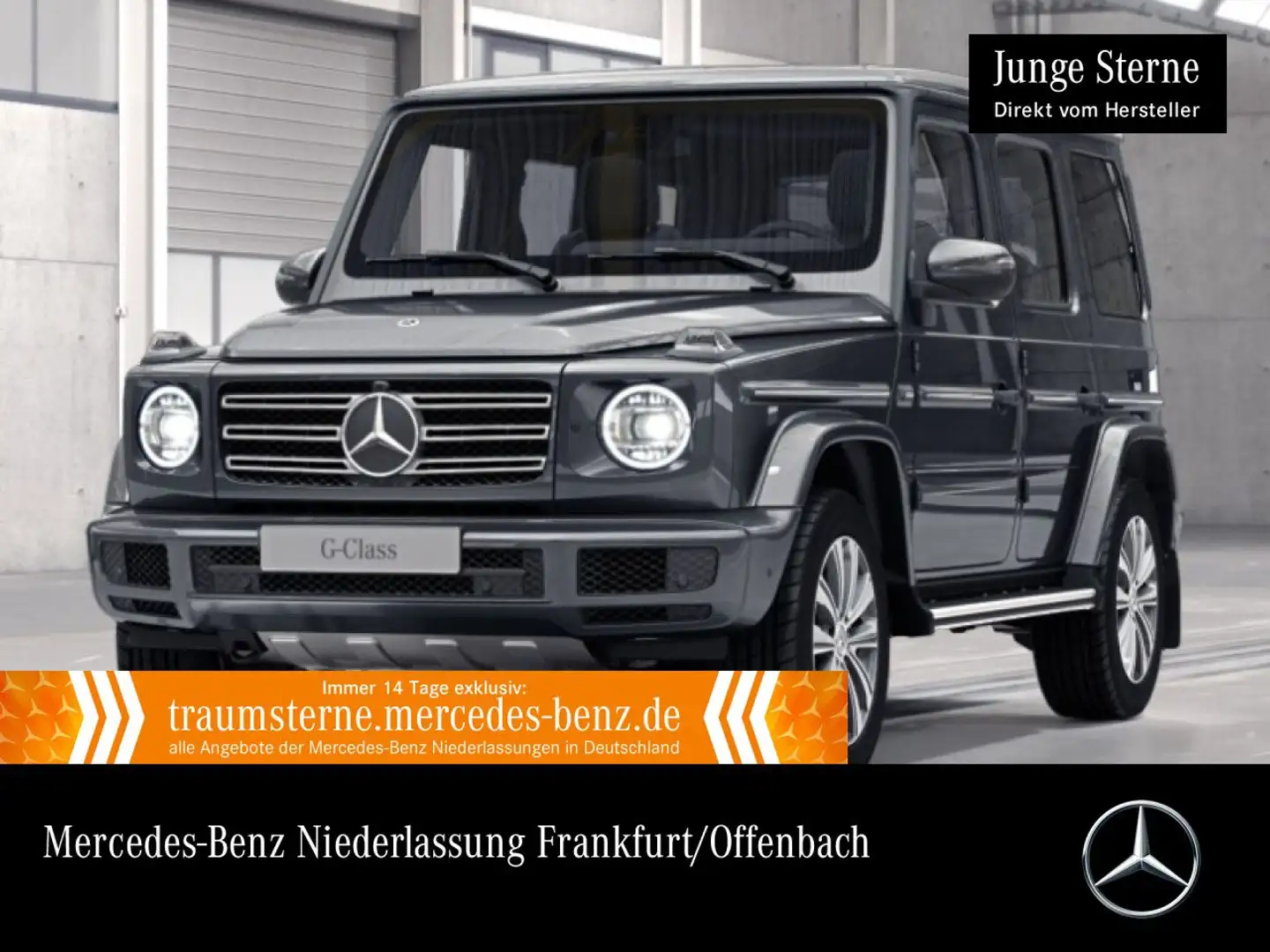 Mercedes-Benz G 400 d AHK+MULTIBEAM+STHZG+KAMERA+9G Grau - 1