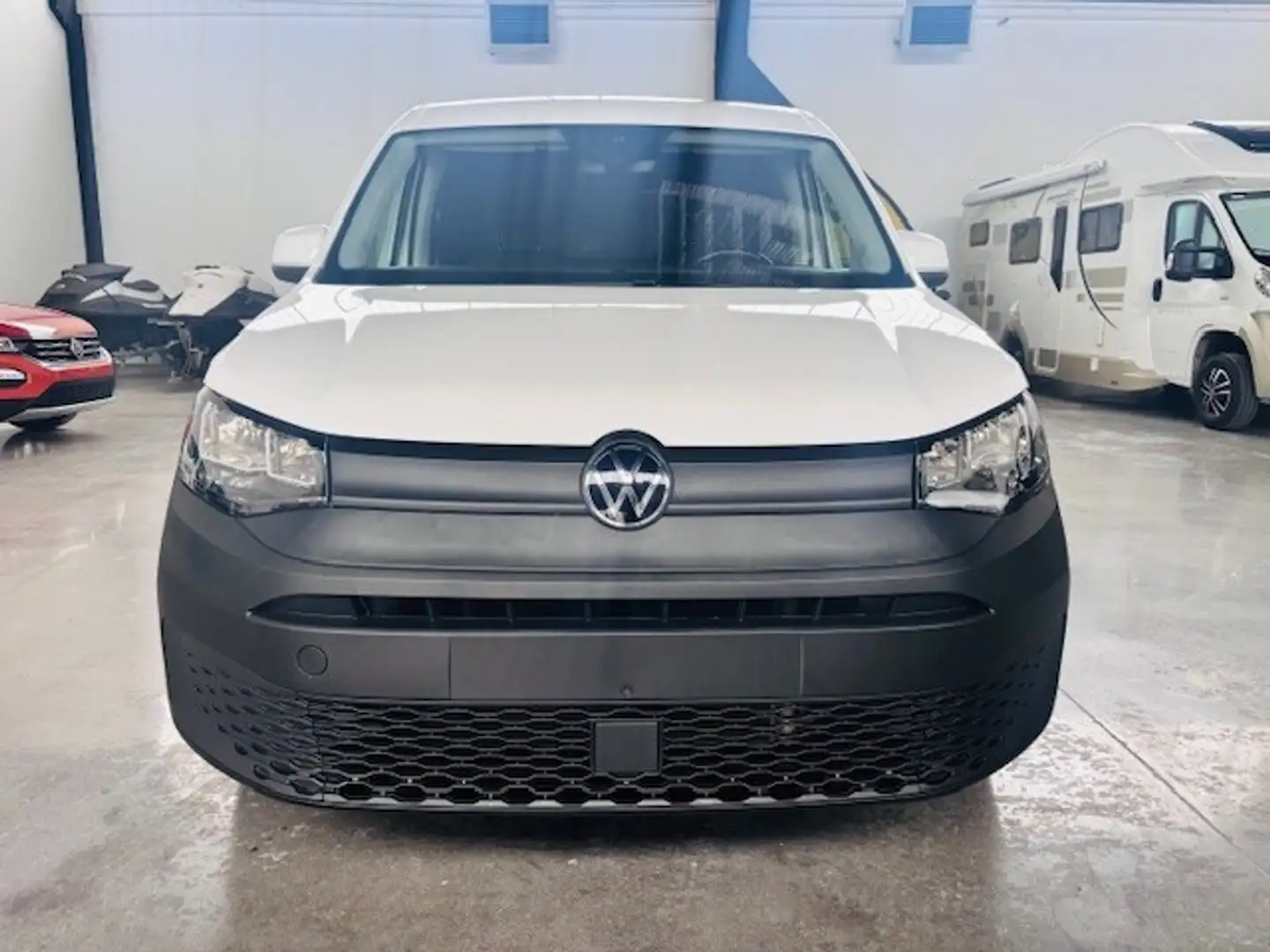 Volkswagen Caddy 2.0 TDI 102 CV Life Blanc - 2