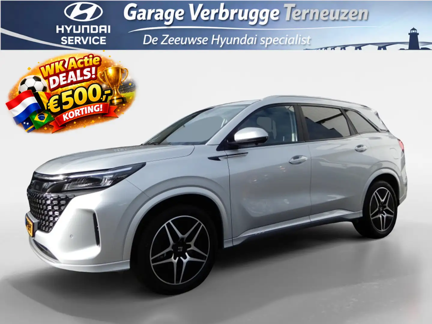DFSK E5 1.5 PHEV L2 | Compleet rijklaar prijs! | 7-persoon Grau - 1