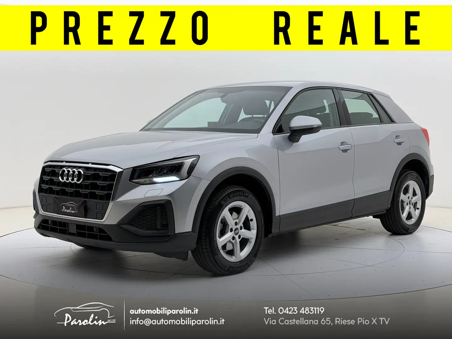 Audi Q2 35 1.5 tfsi Business s-tronic Prezzo REALE Silber - 1