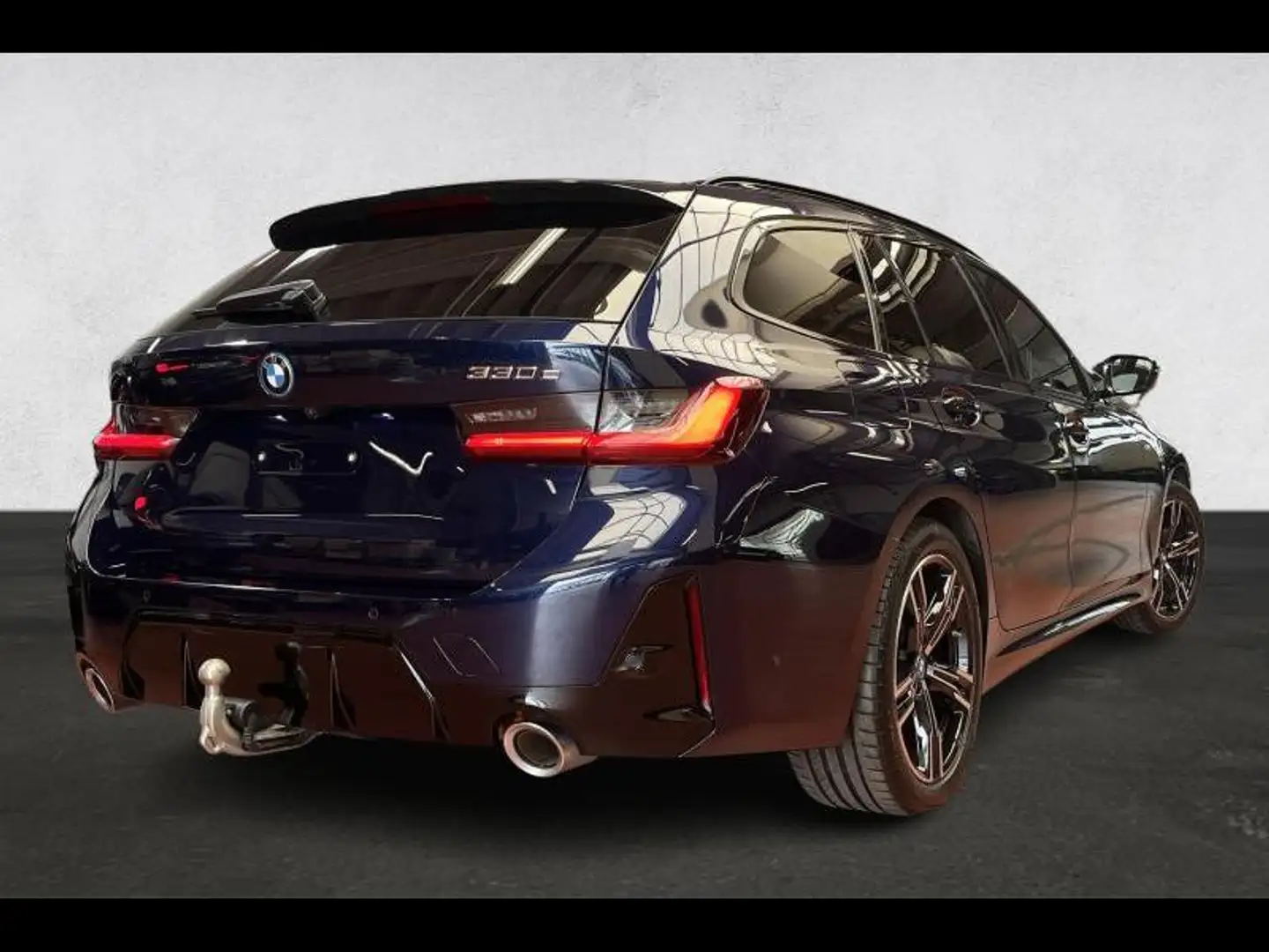 BMW 330 M-Sport-Keyless-Pano-HiFi Bleu - 2