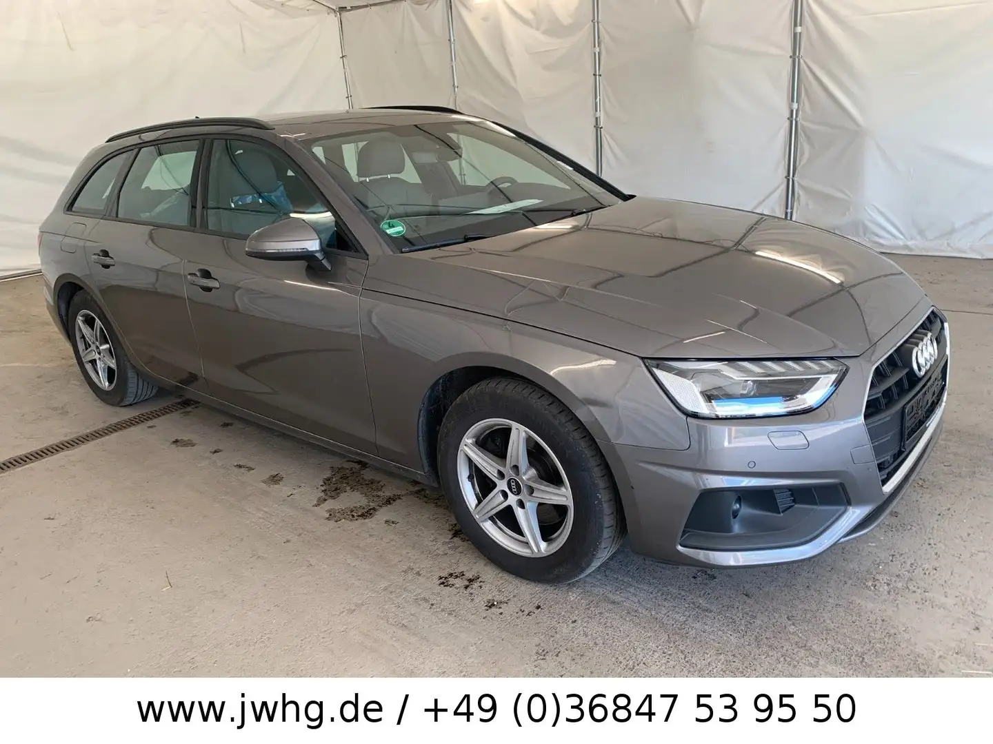 Audi A4 35 S-Line ACC+/MATRIX/KAMERA/AHK Gris - 2