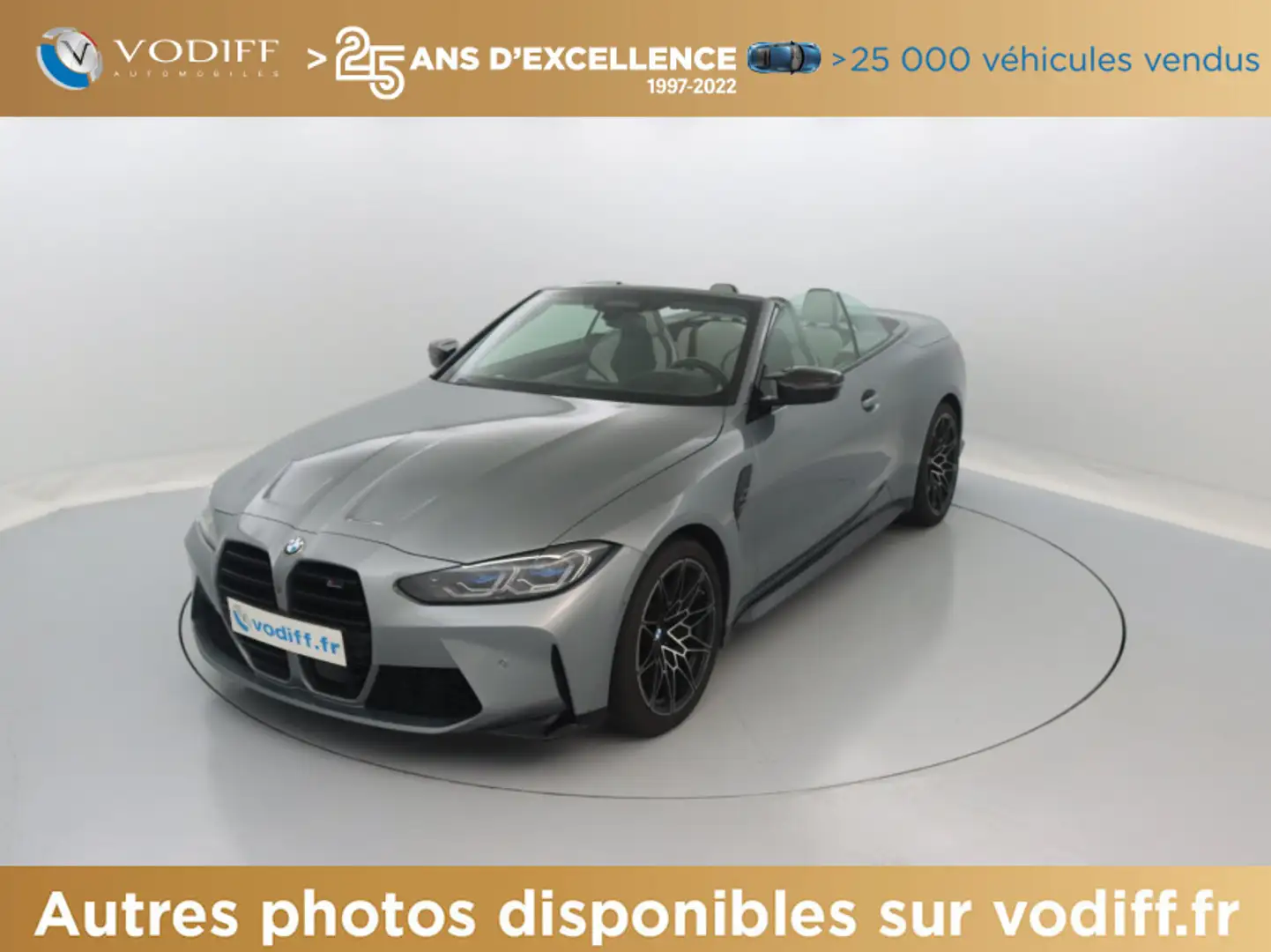 BMW M4 COMPETITION CABRIOLET 510 CV Gris - 1