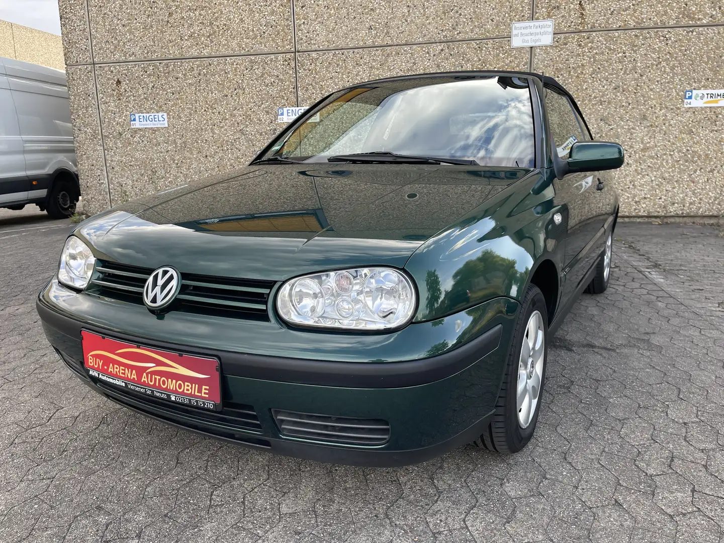 Volkswagen Golf Cabriolet III Cabrio 2.0 Highline S-Heft Klima Top Gepflegt Grün - 1