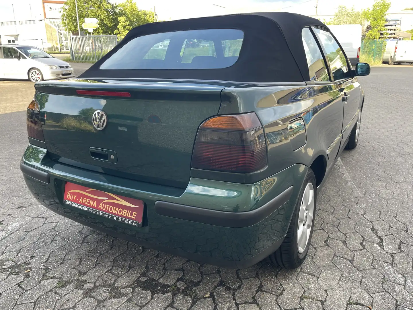 Volkswagen Golf Cabriolet III Cabrio 2.0 Highline S-Heft Klima Top Gepflegt Grün - 2