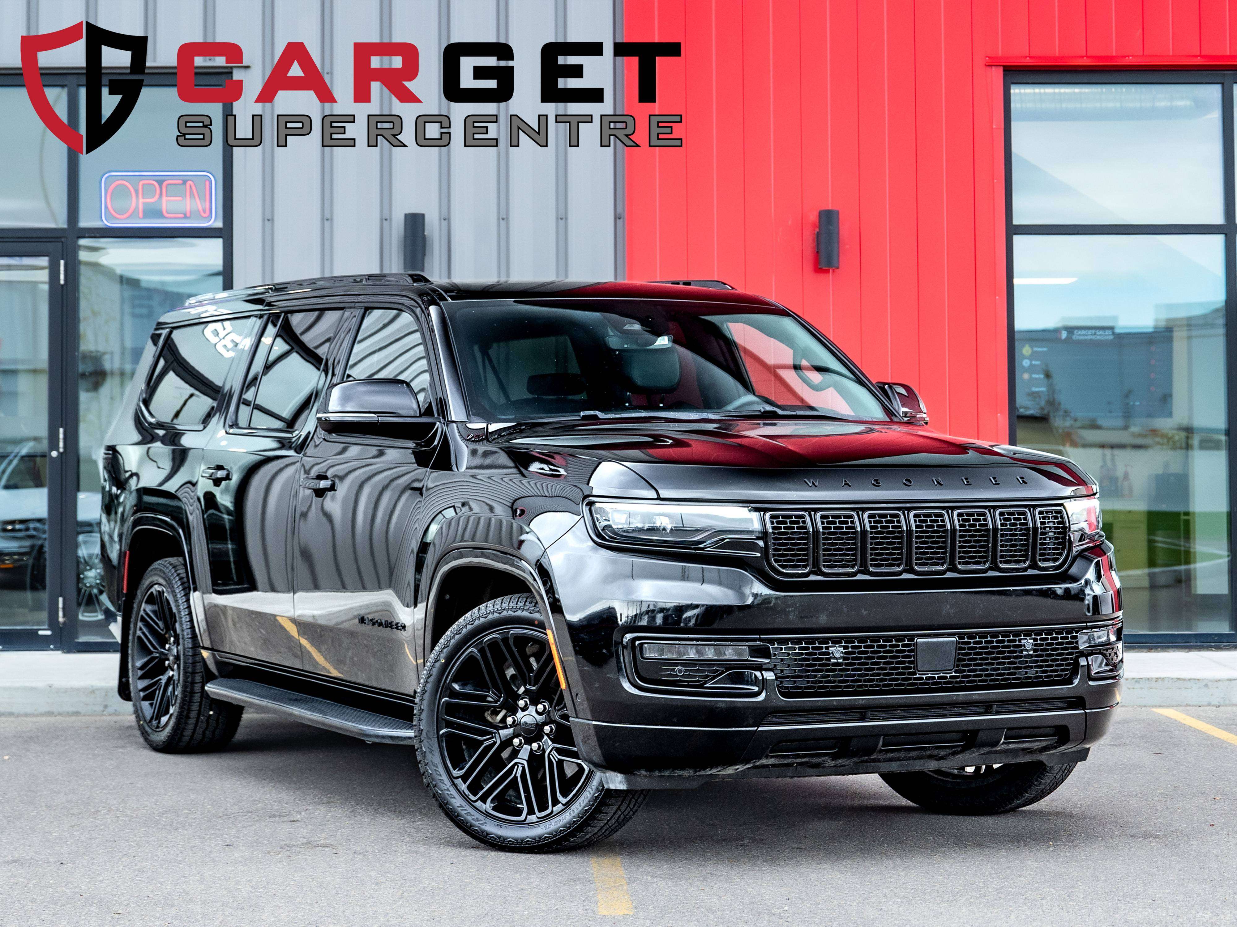 Black 2023 Jeep Wagoneer L SUV / Crossover Four-Wheel Drive 8-Speed Automatic