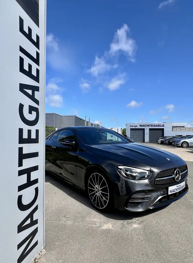 Mercedes-Benz E 220 Coupé 4MAT / AMG PAK-DISTRONIC-PANO DAK-AIRMAT Grigio - 2