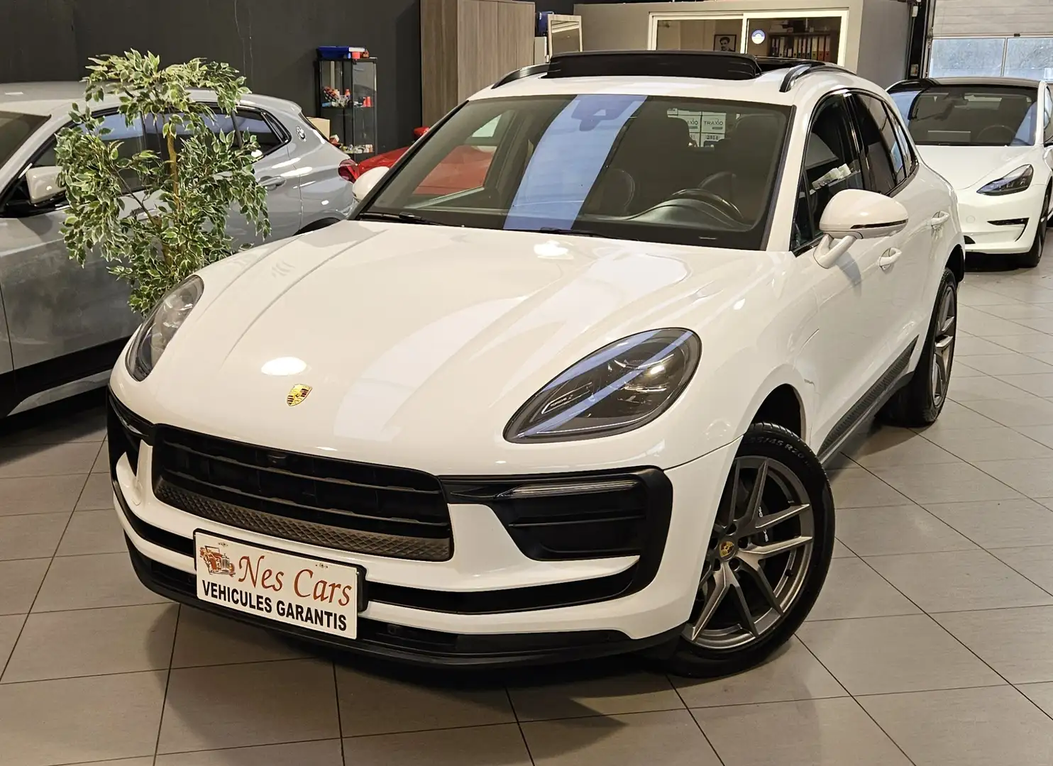 Porsche Macan S  2.0 TURBO FACELIFT,SPORT CHRONO,GARANTIE 1 AN Wit - 1