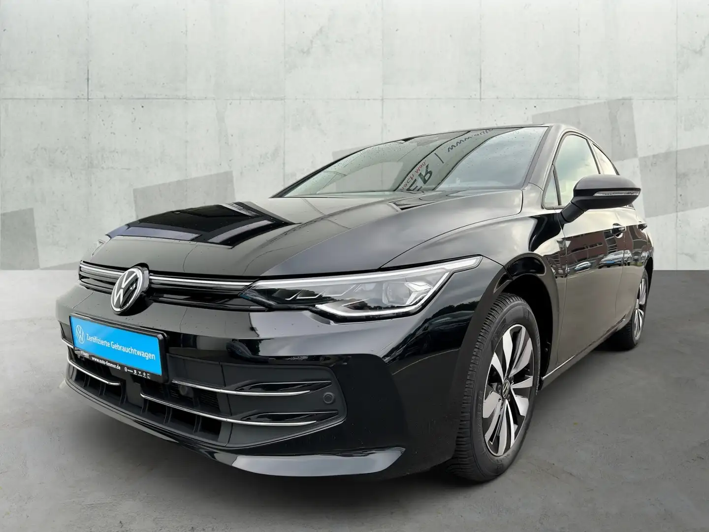 Volkswagen Golf VIII 1.5 eTSI GOAL *AHK *LED+ *APP *ACC *RKAM NAV Schwarz - 2