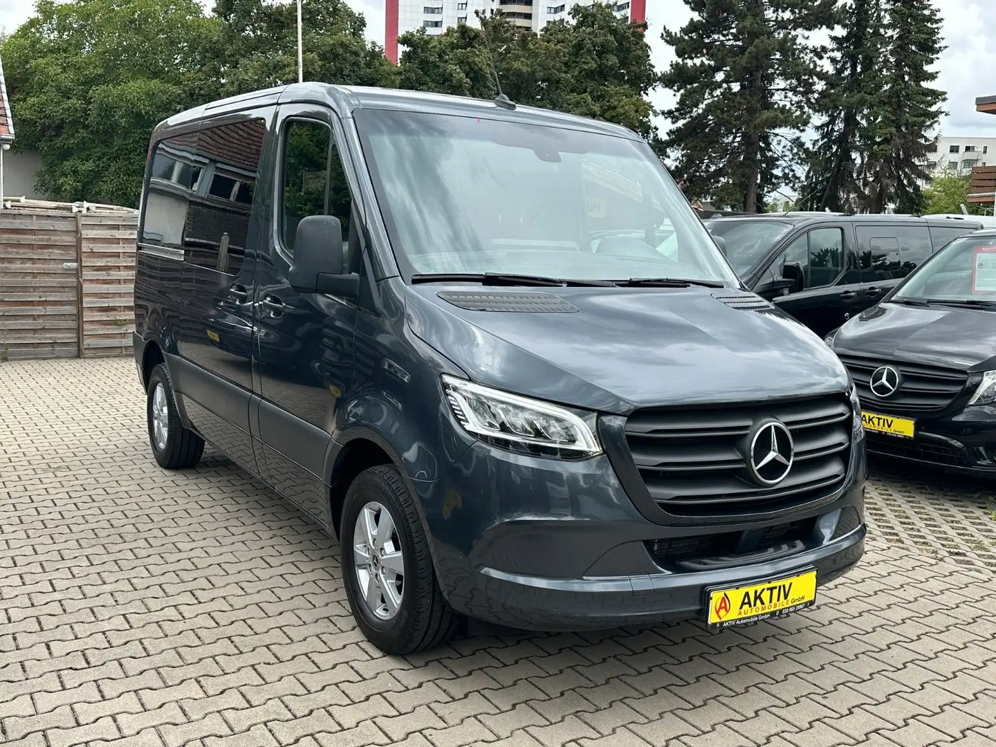 Mercedes-Benz Sprinter III 317 CDI Mixto L1H1 *9G*5 Sitze*LED* Gris - 1