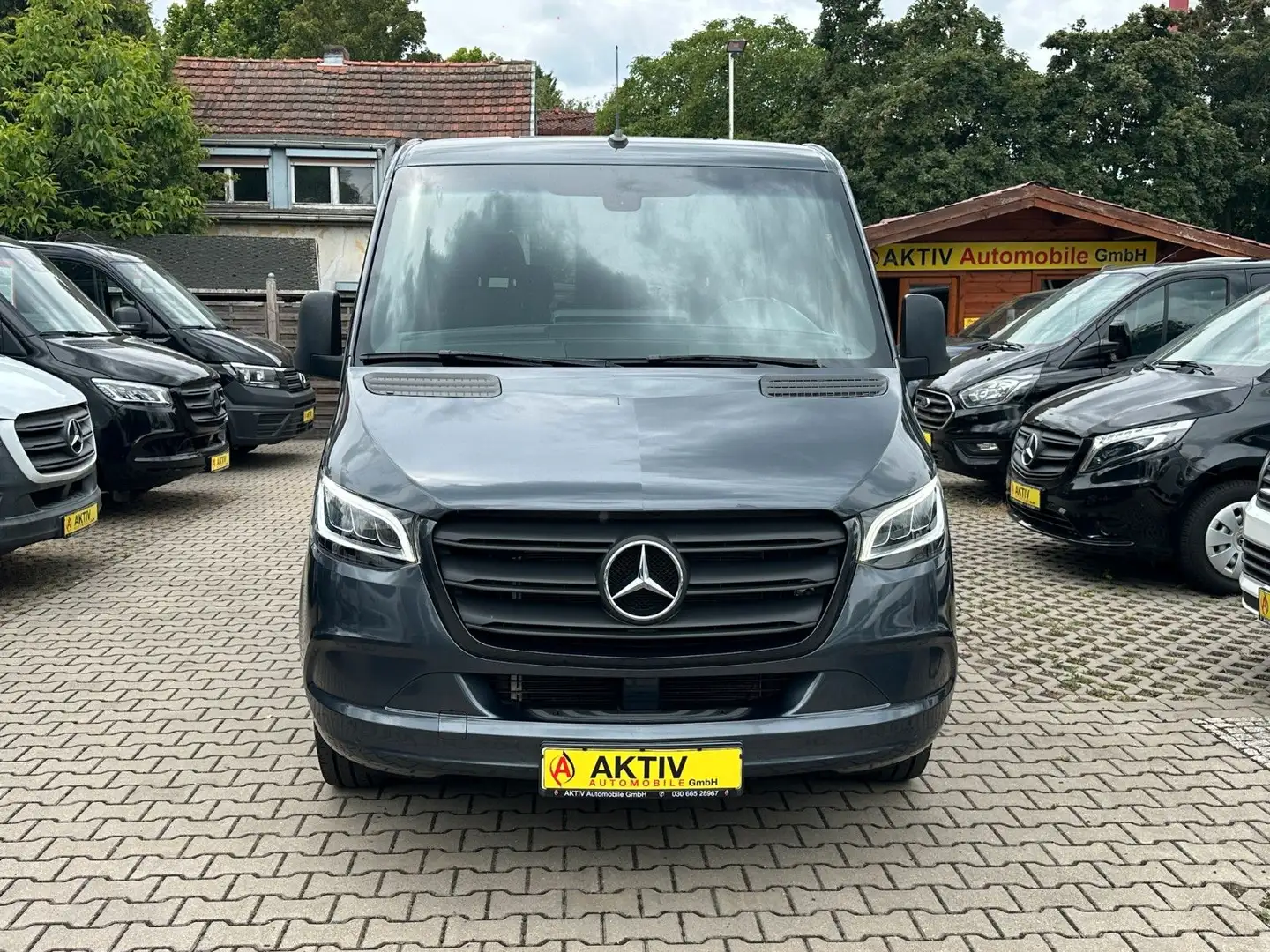 Mercedes-Benz Sprinter III 317 CDI Mixto L1H1 *9G*5 Sitze*LED* Gris - 2