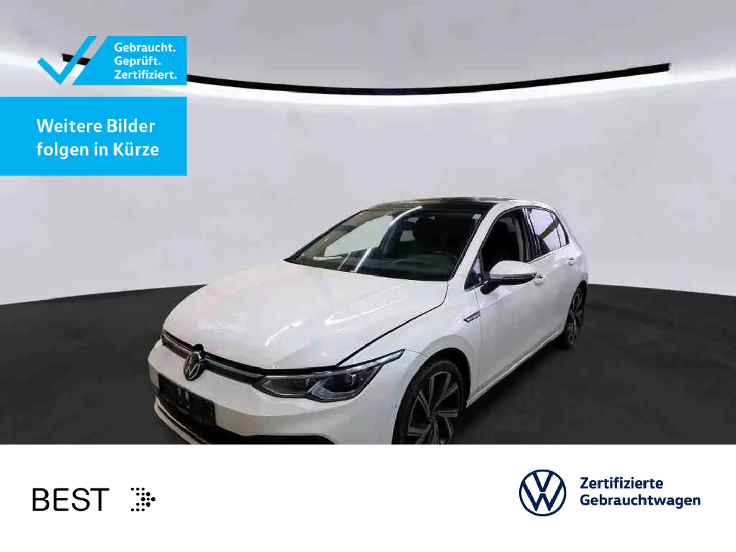 Volkswagen Golf VIII 2.0 TDI DSG STYLE*LED*PANO*STHZG*AHK*K Weiß - 1