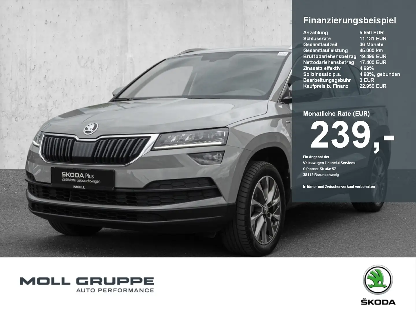 Skoda Karoq 1.5 TSI Ambition NAVI LED 4xSHZ KEYLESS Szürke - 1