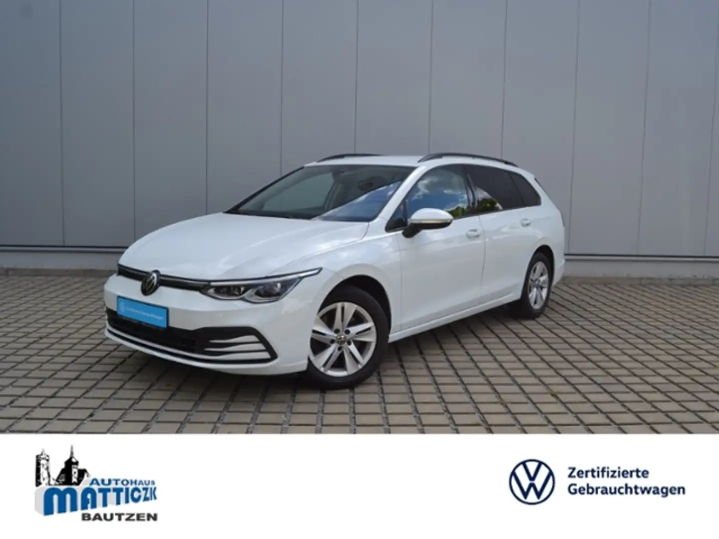 Volkswagen Golf Variant VIII Variant 2.0 TDI 150 PS DSG Life LED/NAVI+VZE Weiß - 1