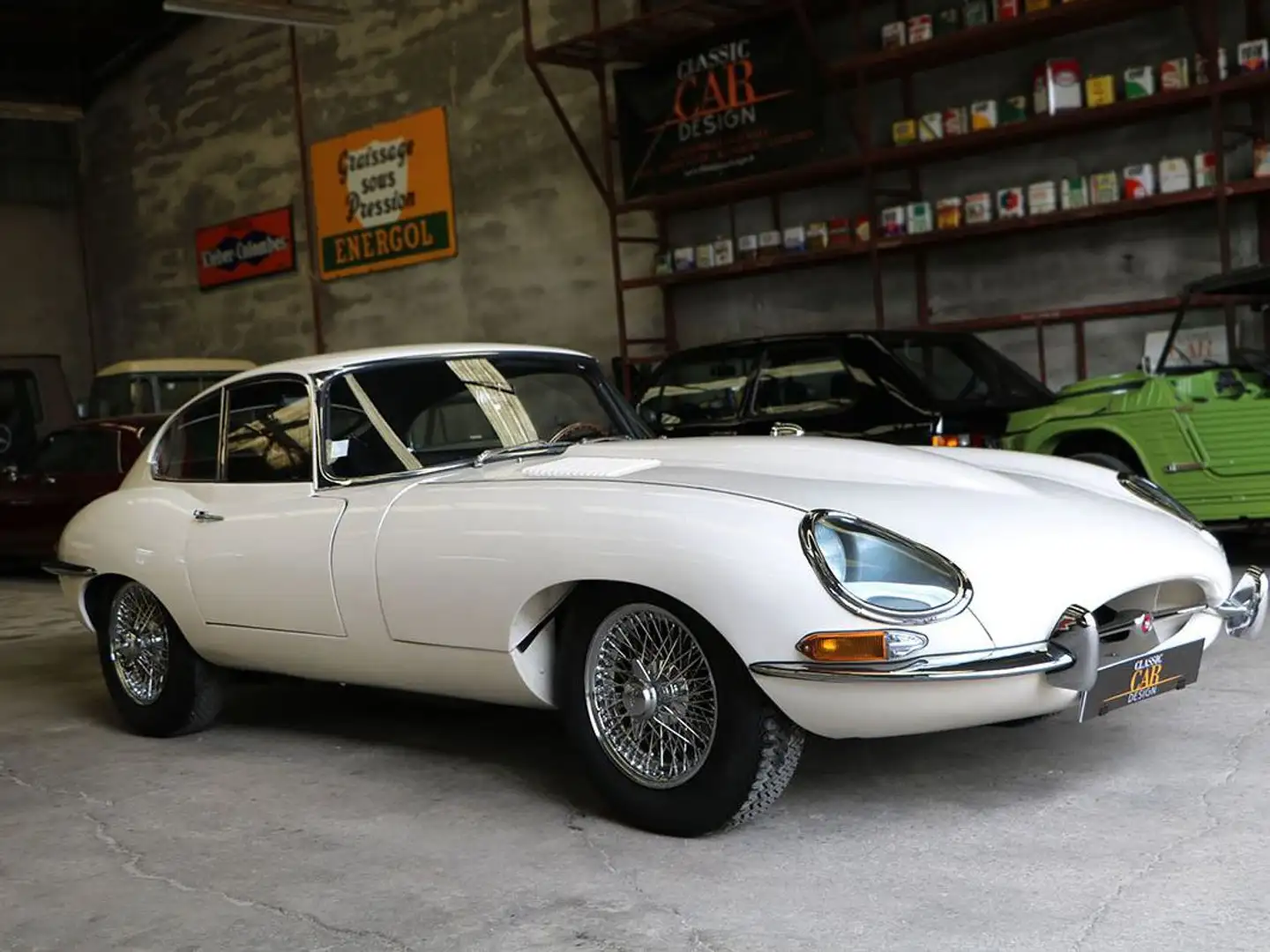 Jaguar E-Type S1 3.8L Blanco - 1
