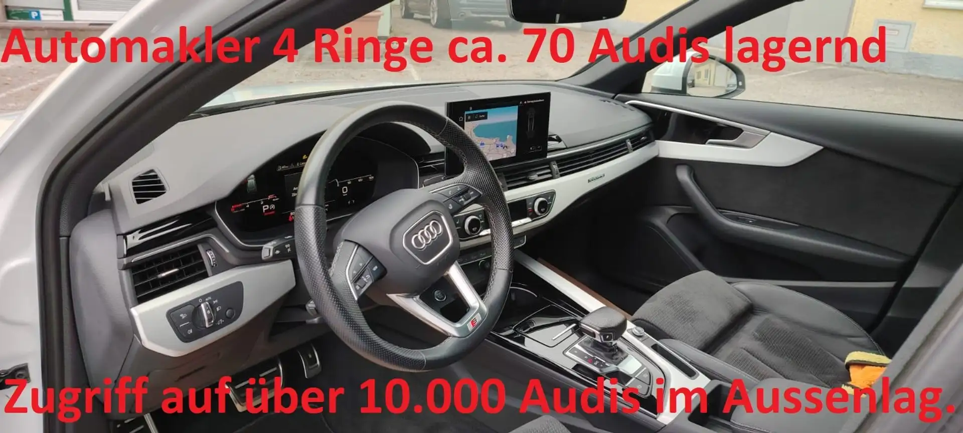 Audi A4 Av Qu ACC,MATRIX,Navi touch,S-lineAHK,Panoramagld Blanc - 1