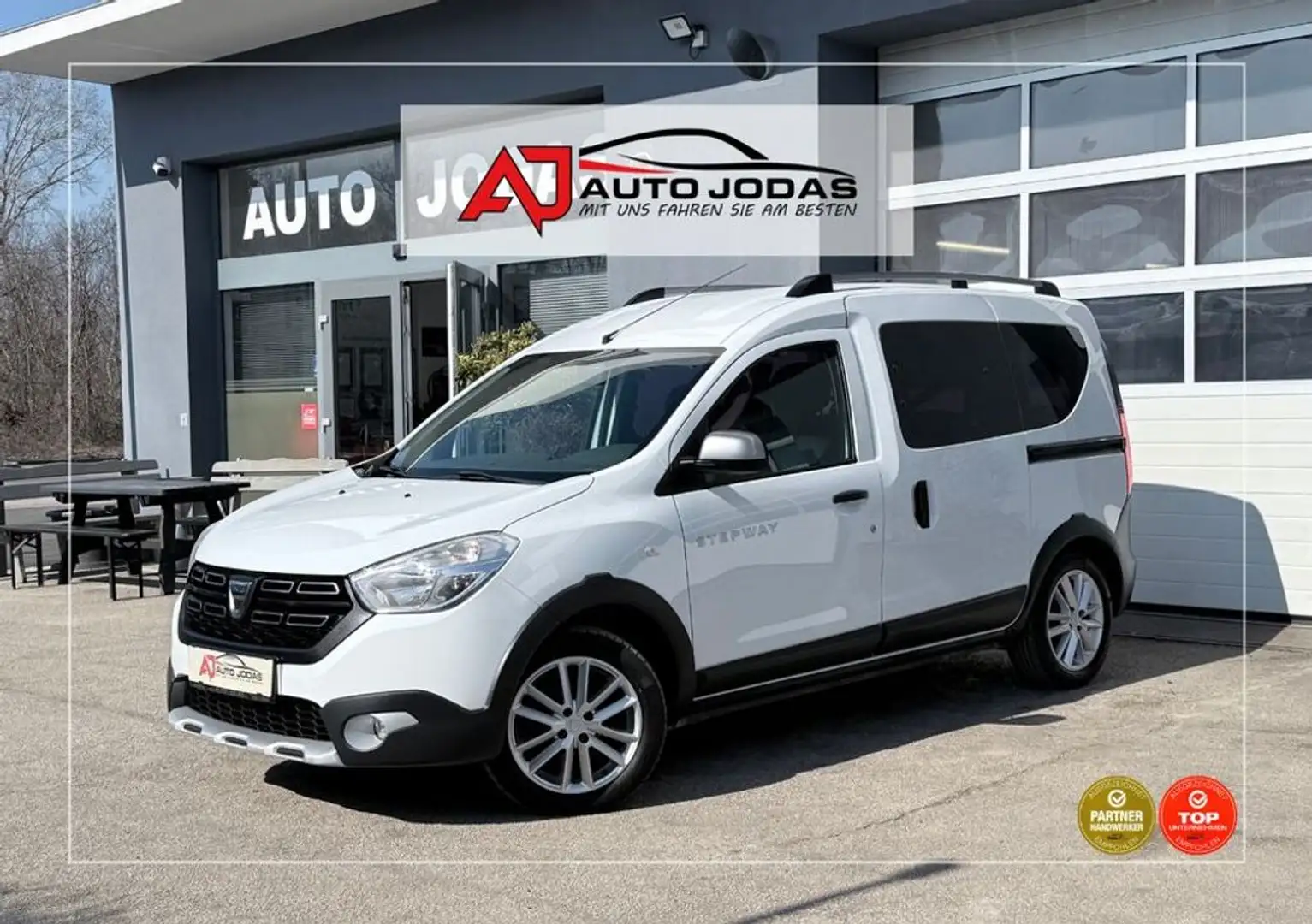 Dacia Dokker Stepway dCi 90 **Kamera/Navigation** Weiß - 1