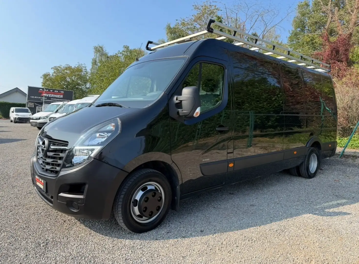 Opel Movano 2.3//L4 H2//163PK//Dubbele Band//GPS//€22490 Ex Noir - 1