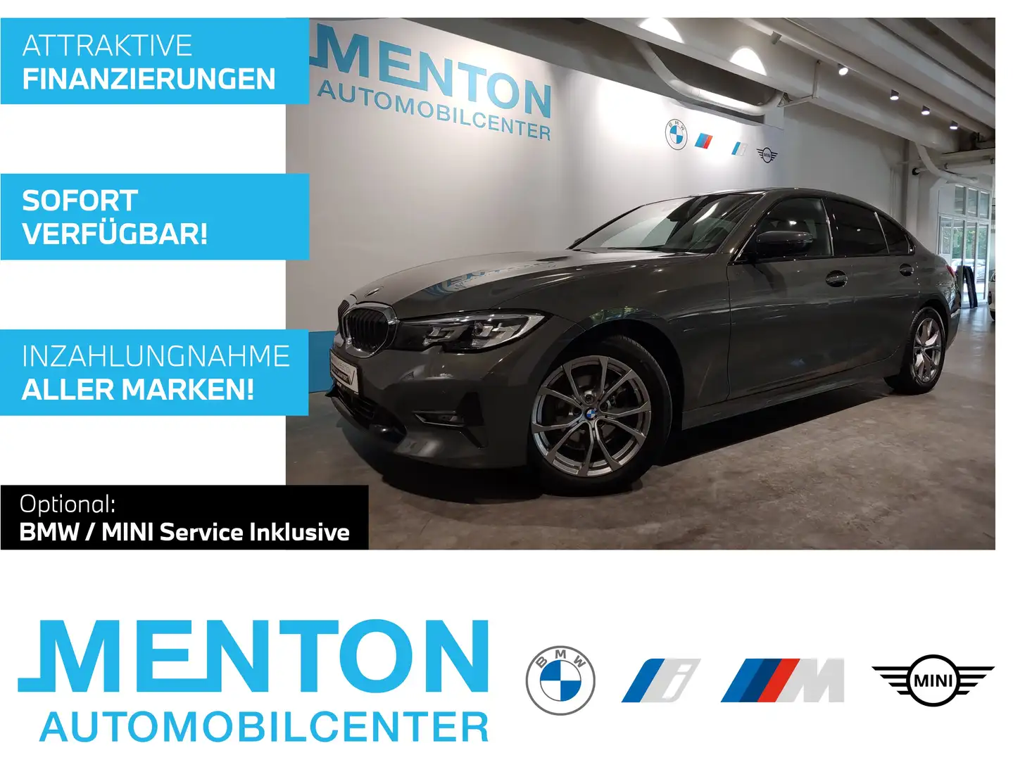 BMW 318 d DAB/LED/Standhzg./RFK/el.Sitze Gri - 1