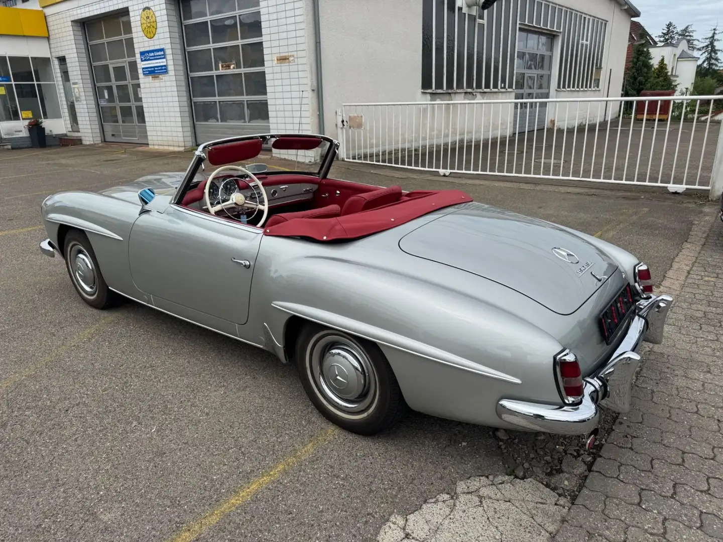 Mercedes-Benz 190 SL Plateado - 2