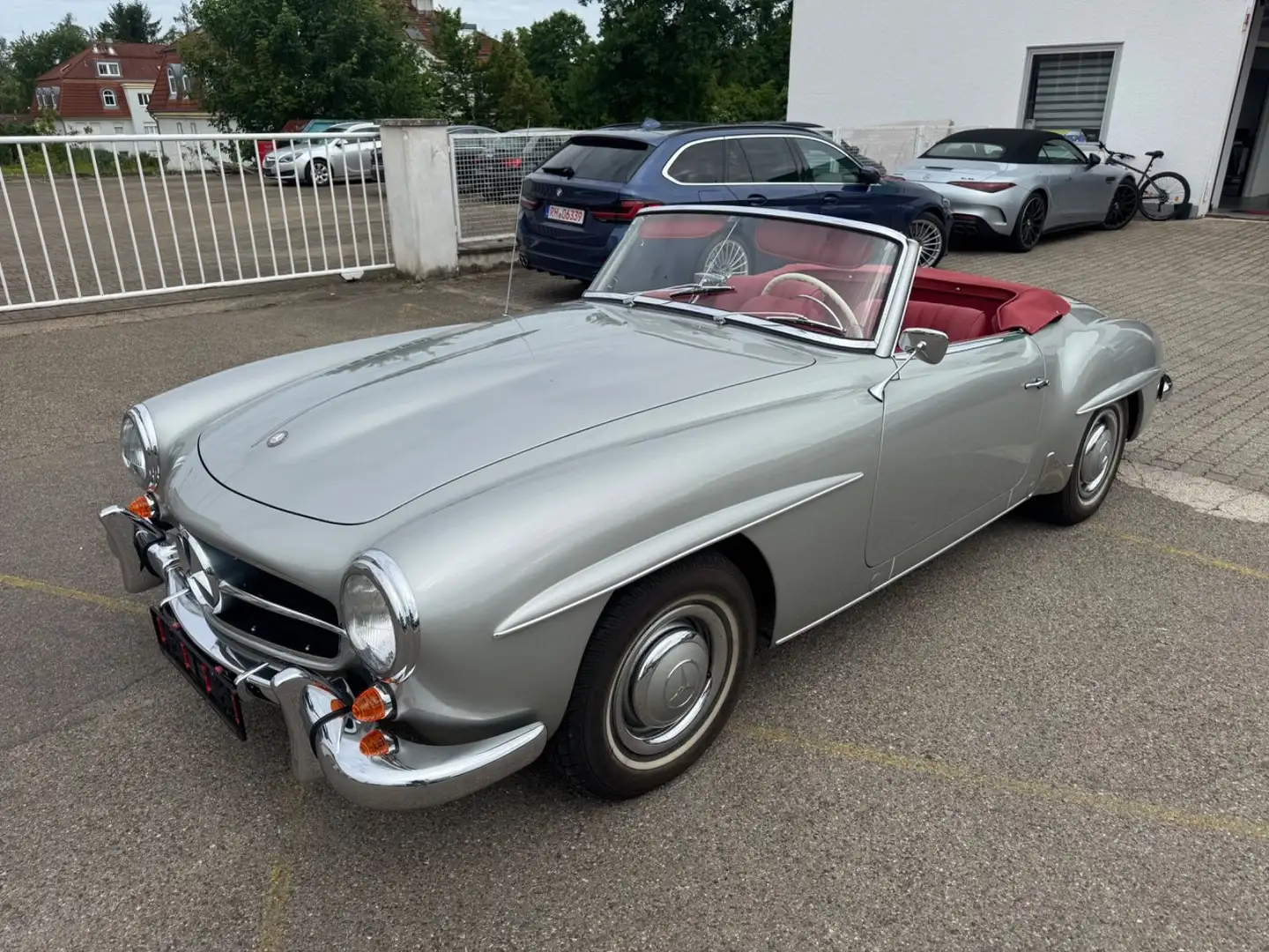 Mercedes-Benz 190 SL Plateado - 1