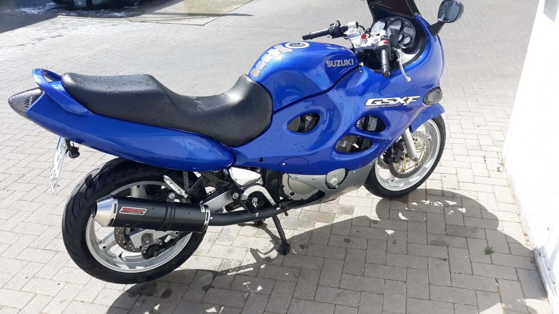 Suzuki GSX 600 F Albastru - 2