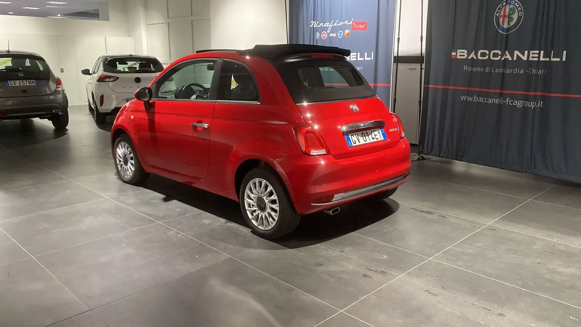 Fiat 500C 500 C 1.0 Hybrid Dolcevita Roşu - 2