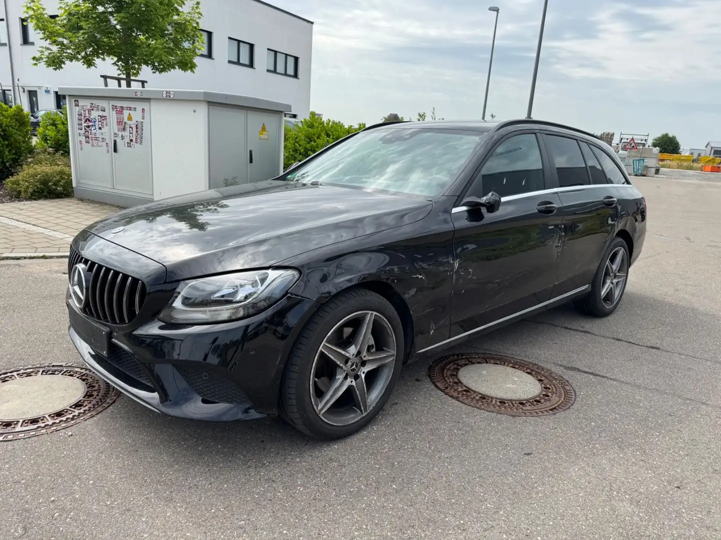 Mercedes-Benz C 220 C -Klasse T-Modell C 220 T d 4Matic*1 Hand Zwart - 2
