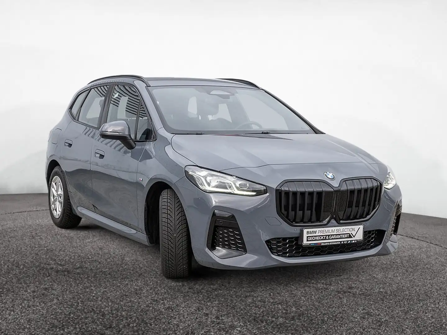 BMW 220 i Active Tourer M-Sport AHK+HUD+360°KAM+AC Gris - 2