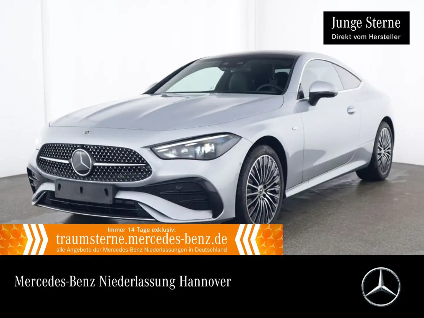 Mercedes-Benz CLE 300 e AMG+PANO+360+BURMESTER+SITZKLIMA+KEYLESS Silber - 1
