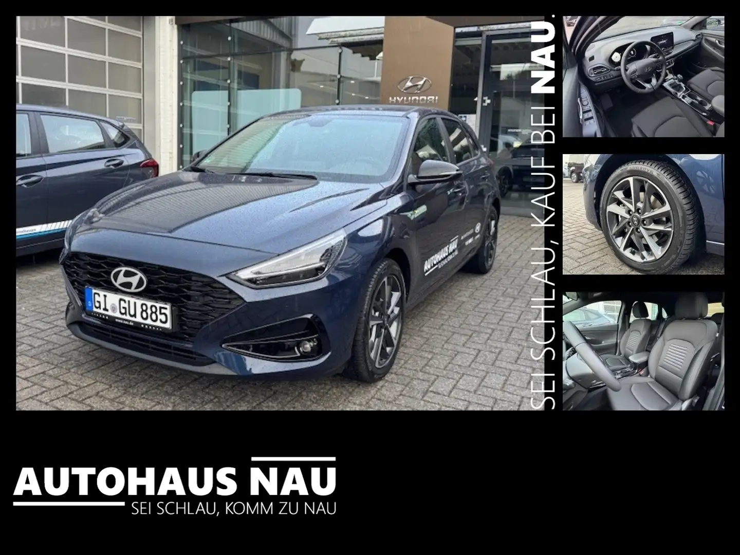 Hyundai i30 1.0 T-GDI Advantage Inspektionsp.Big Deal! Kék - 1