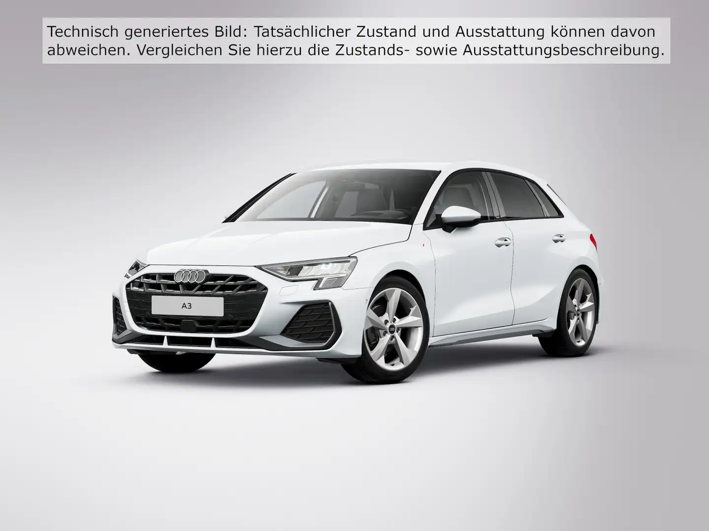 Audi A3 35 TFSI S line Navi S tronic Weiß - 2