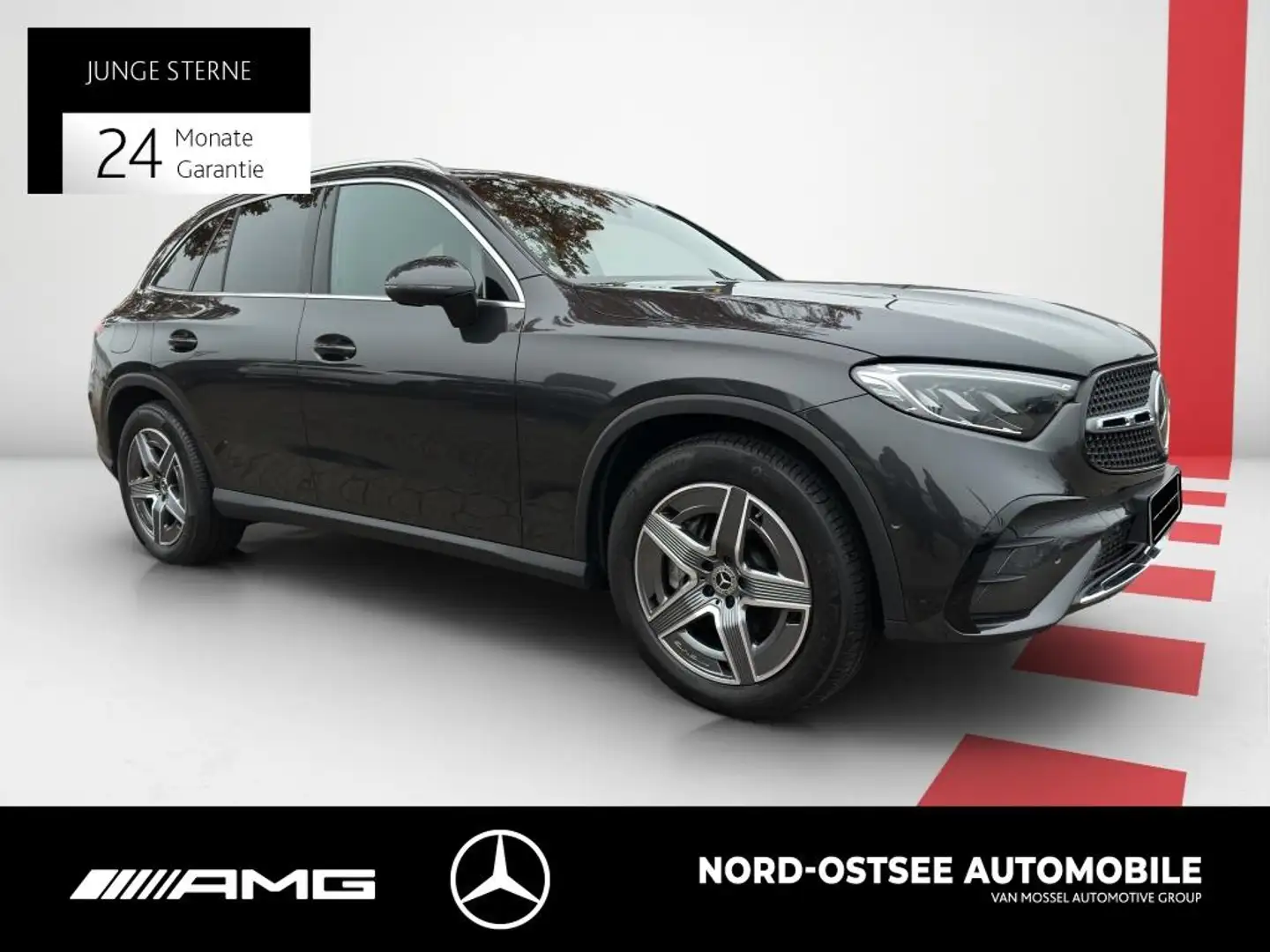 Mercedes-Benz GLC 300 d 4M AMG KAMERA DISTRONIC KEYLESS LED Grau - 2