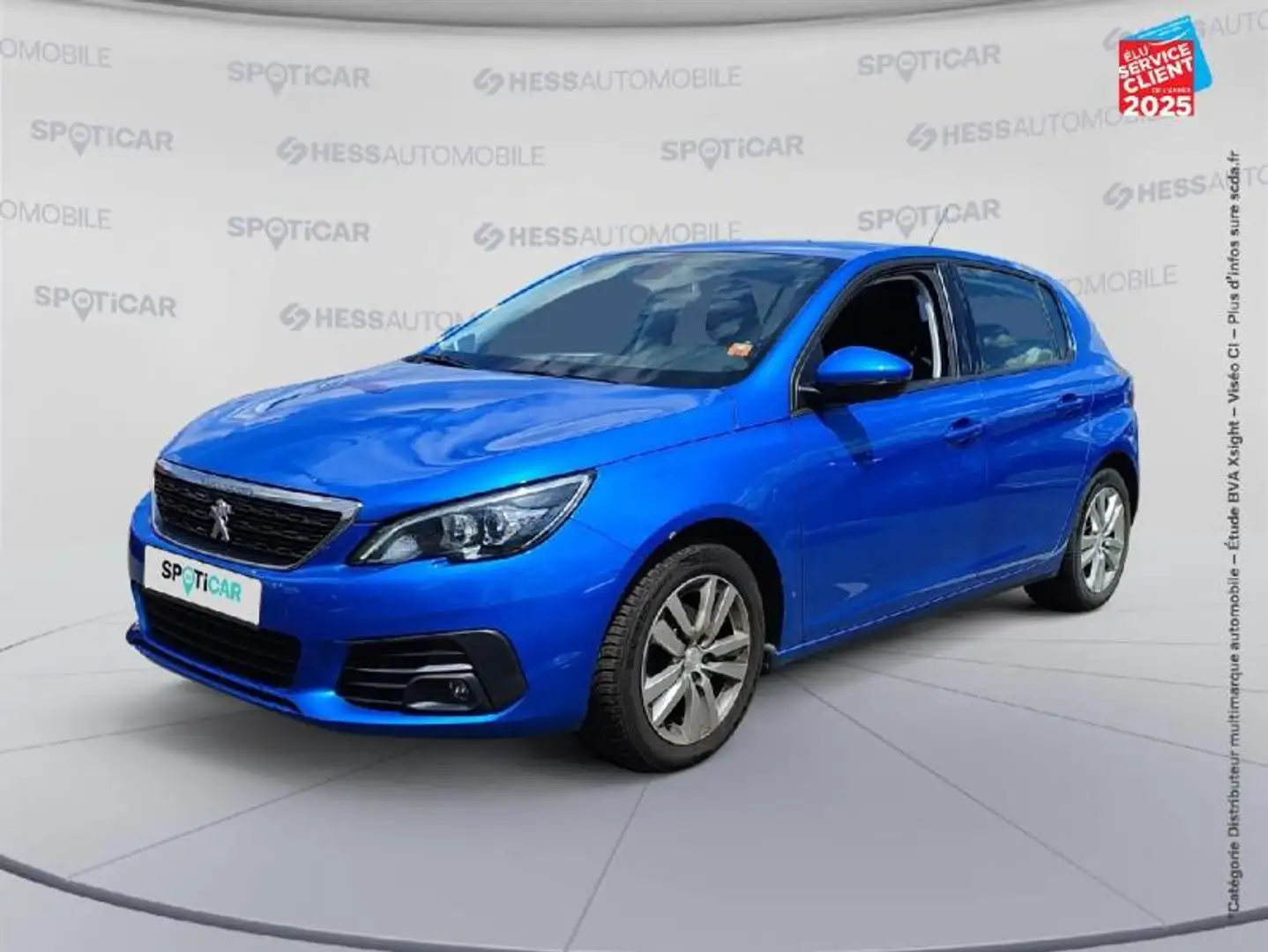 Peugeot 308 1.2 PureTech 110ch S/S Active Business GPS Camera Bleu - 1