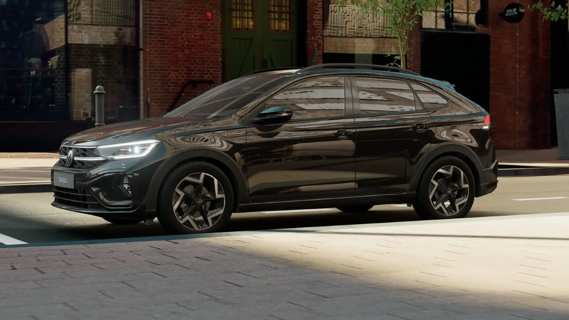 Volkswagen Taigo 1.5 TSI DSG R line IQ.Light/ACC/Kamera/App Schwarz - 2