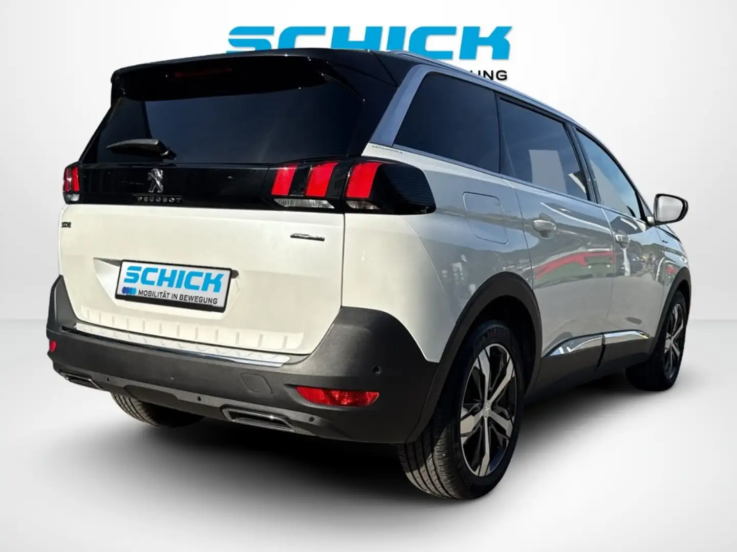 Peugeot 5008 GTLI PT130 EAT8 Blanc - 2