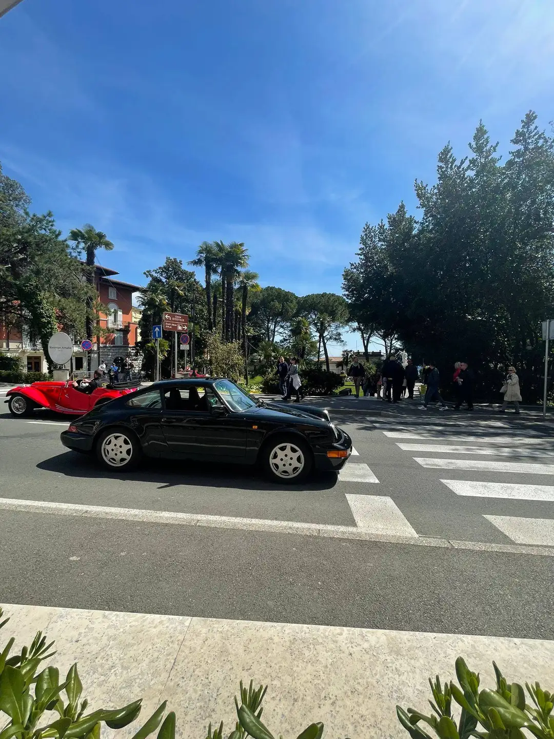 포르쉐 Porsche 911 911 Carrera 4 Cabriolet 1991 블랙 사진 6