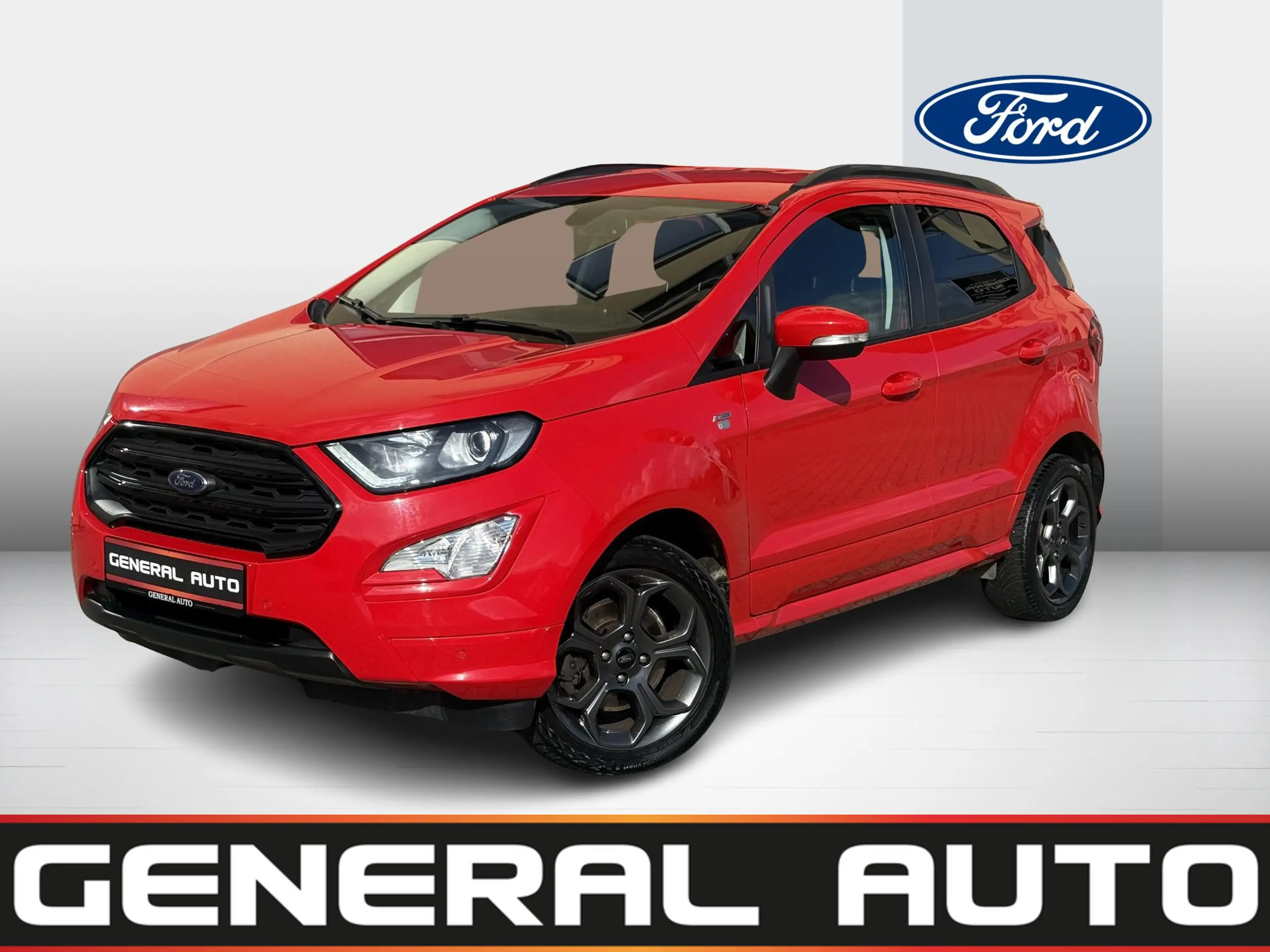 Ford EcoSport 1.0 EcoBoost ST-Line, CarPlay, Automaat, Trekhaak,