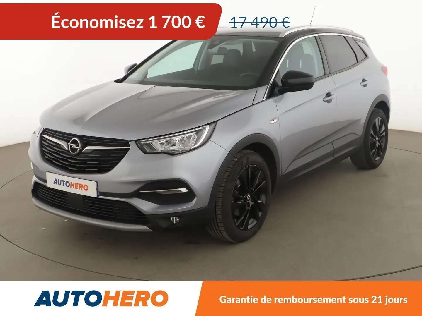 Opel Grandland X 1.5 Diesel Gris - 1