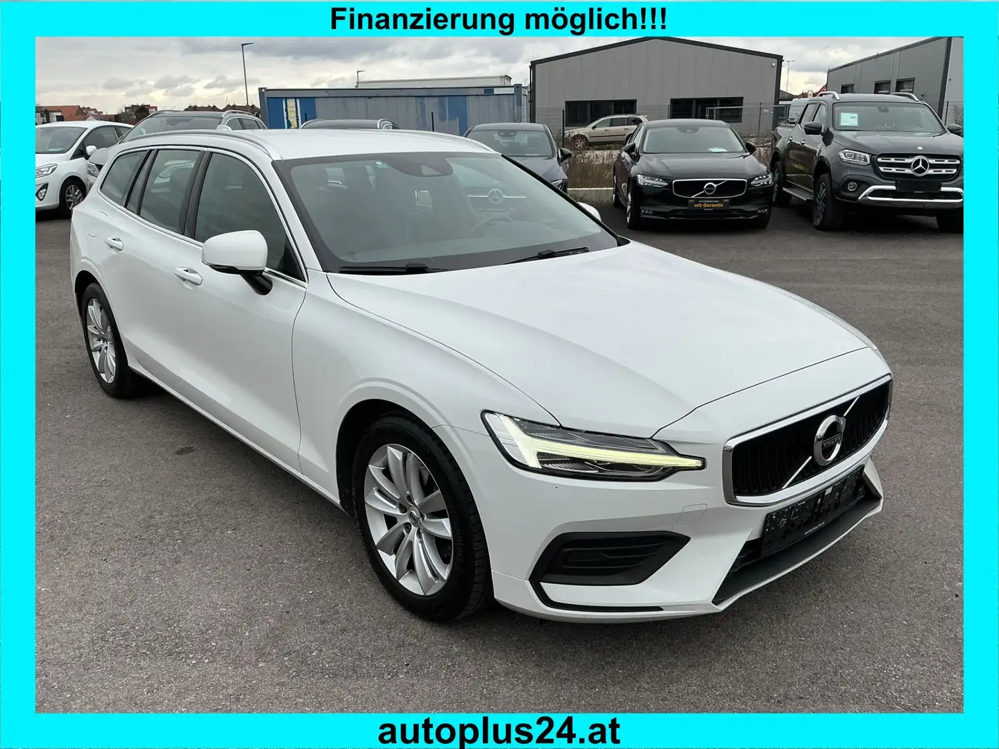 Volvo V60 D3 Momentum Pro Geartronic Weiß - 1