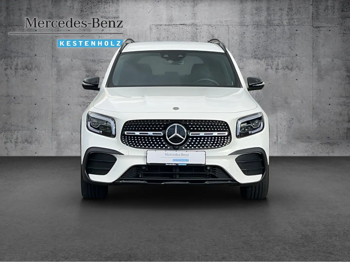 Mercedes-Benz GLB 200 GLB 200 4M AMG+NIGHT+AHK+MEMORY+KAM+MLED+EASYP Weiß - 2