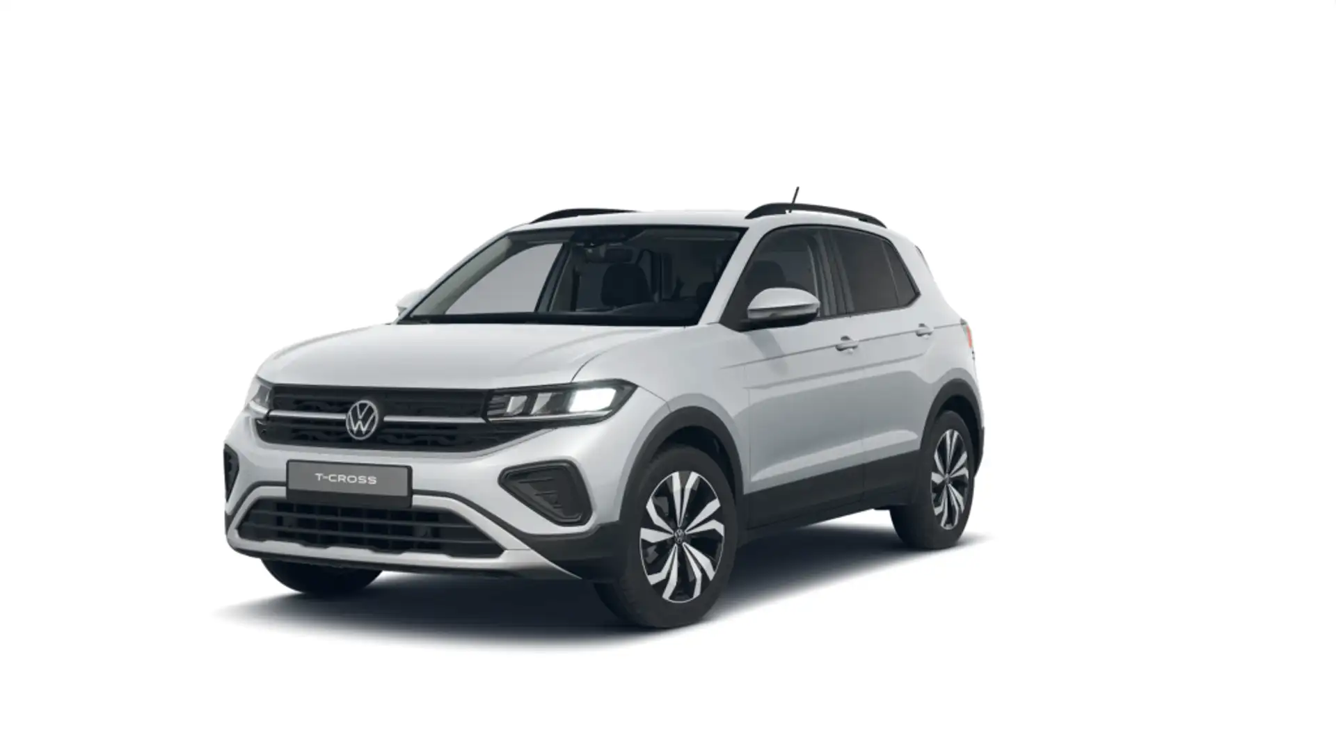 Volkswagen T-Cross 1.0 TSI Más 85kW Plateado - 1