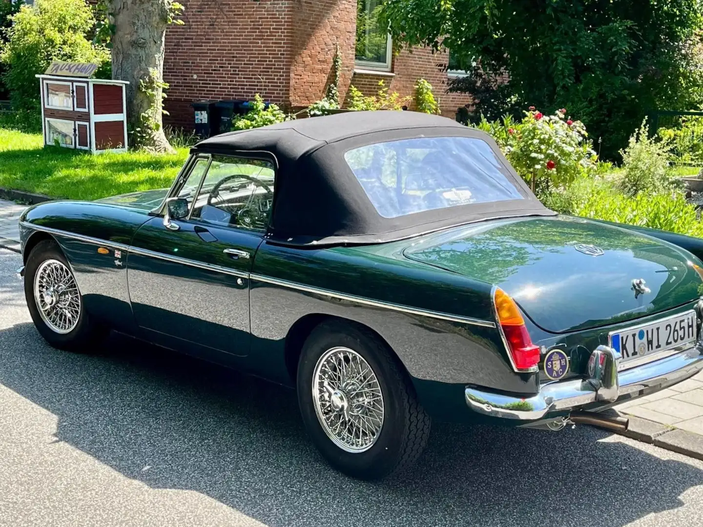 MG MGB Cabriolet MK1 Chrommodell, wunderschön! Green - 2