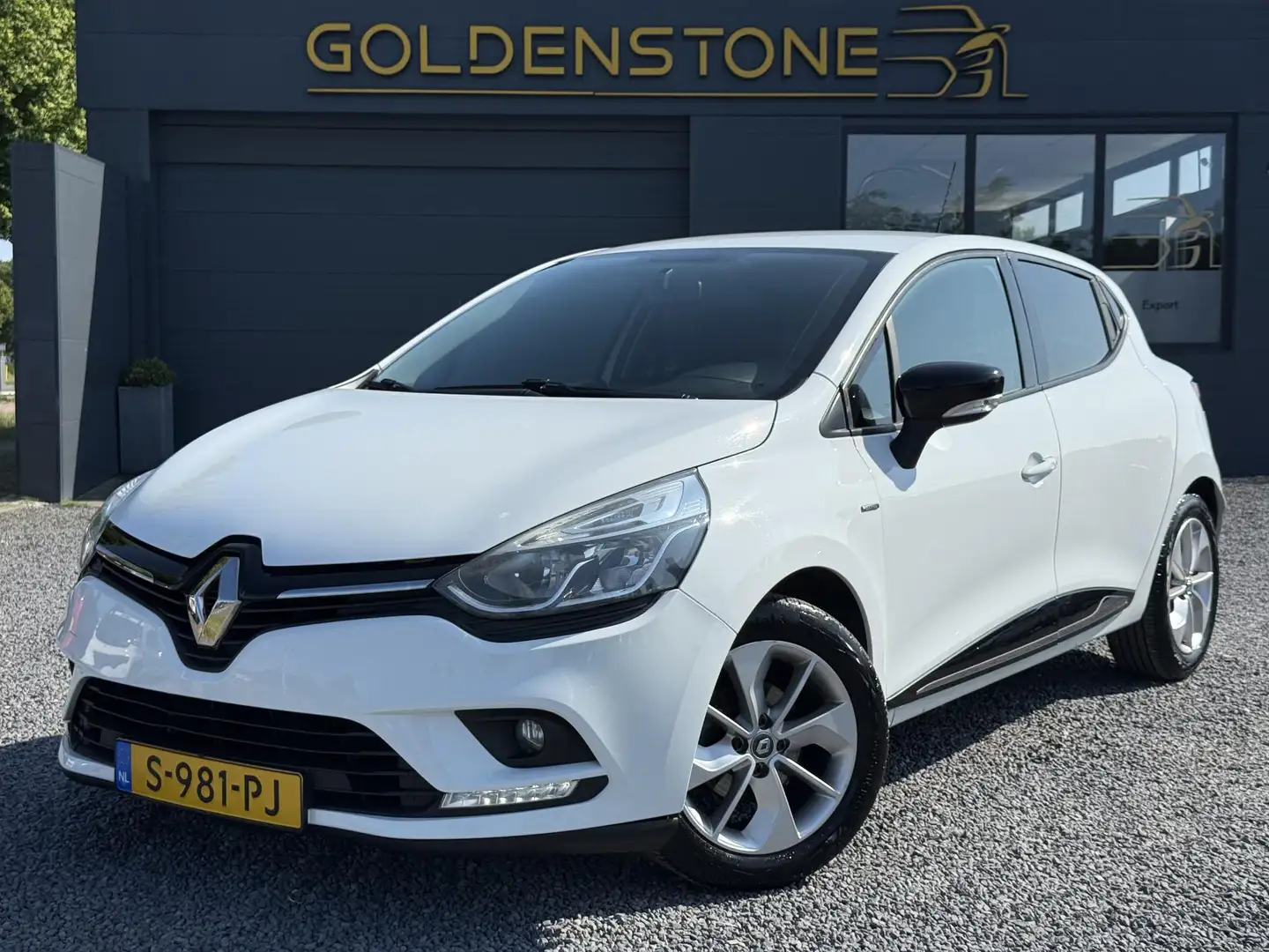 Renault Clio 0.9 TCe Limited 1e Eigenaar,Navi,Airco,Cruise,PDC, Blanc - 1