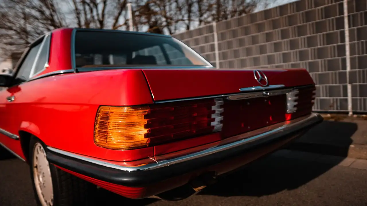 Mercedes-Benz SL 560 Rot/Dattel, foto 8